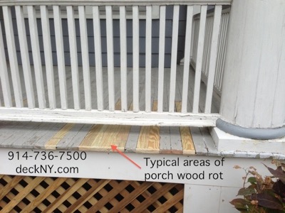 repair porch decking boards