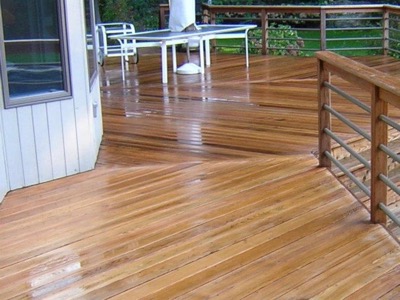 katonah cedar deck rails stain