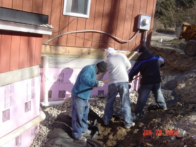 house foundation insulation